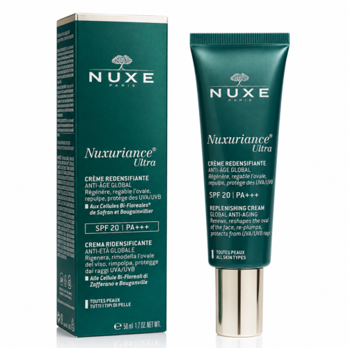 ChatGPT Image Aug 18, 2026, 02_01_34 AM NUXE Nuxuriance Ultra Crème Redensifiante Anti-Âge Global SPF 20 – 50 ml