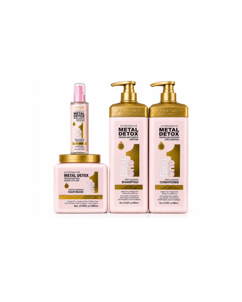 Armame Metal Detox Best One – Kit Complet Soin Capillaire