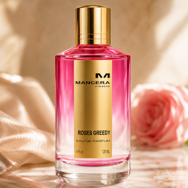 Produit : Mancera Roses Greedy Eau de Parfum – 120 ml